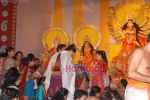Sushmita Sen spotted with her adopted daughter Alisah at Durga pooja in Opp National College, Bandra on 15th Oct 2010 (2).JPG